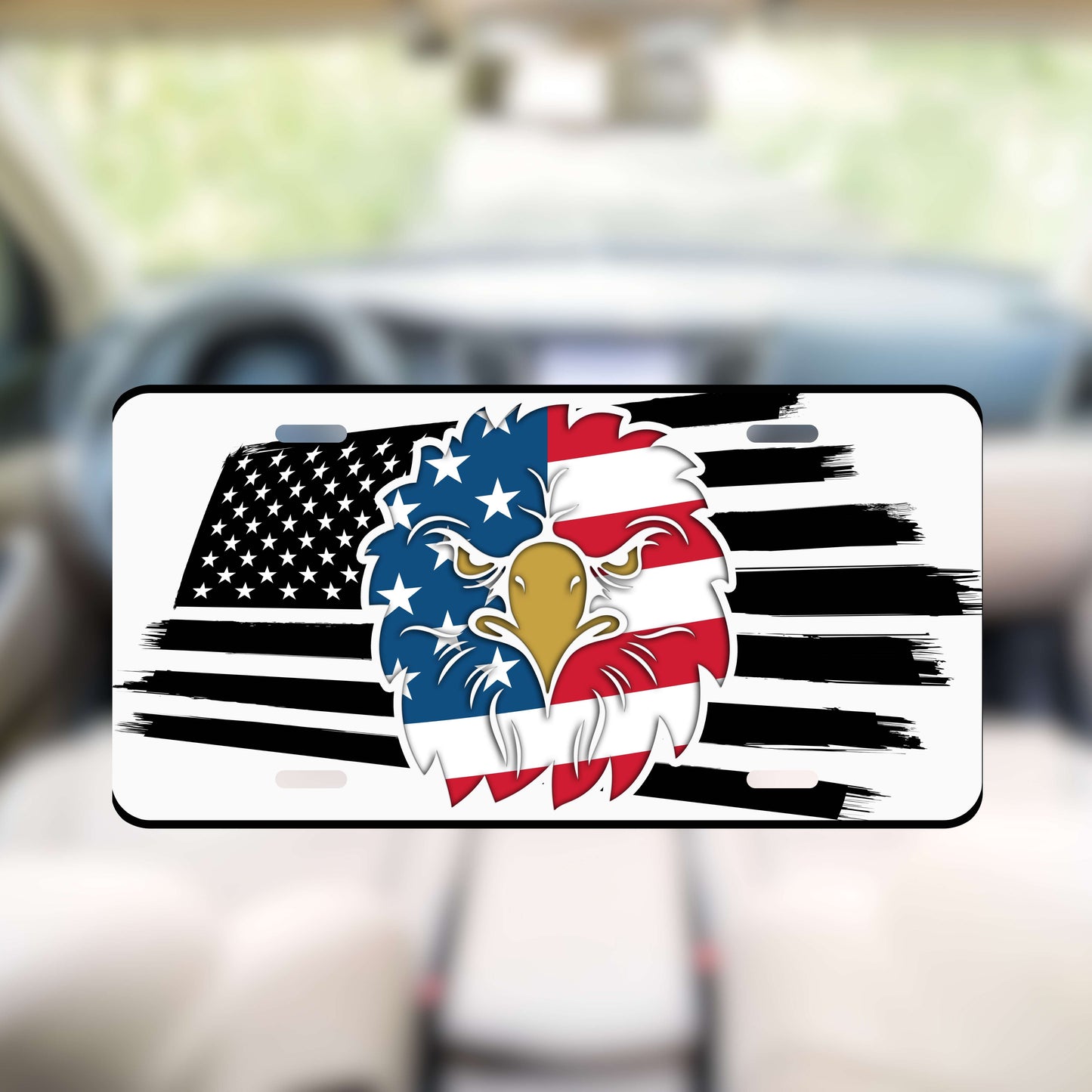 American Eagle License Plate