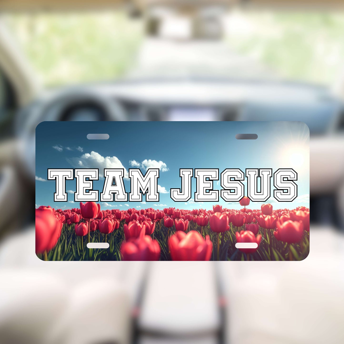 Team Jesus License Plate