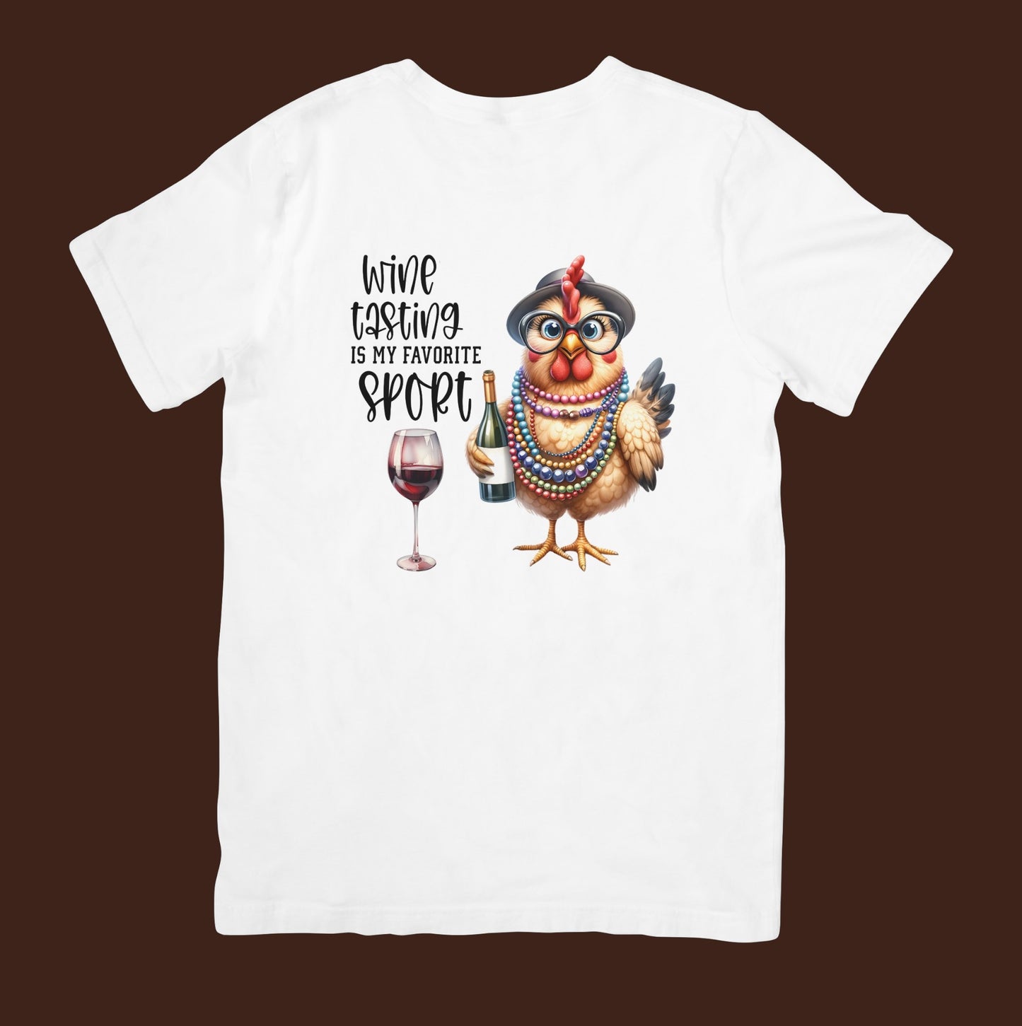 Wine Tasting Is My Favorite Sport T-Shirt