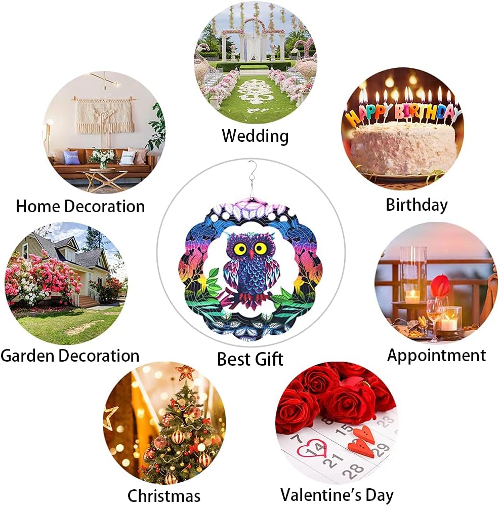 She Runs Wild Wind Spinner