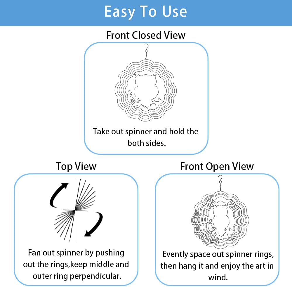 Butterfly Wind Spinner