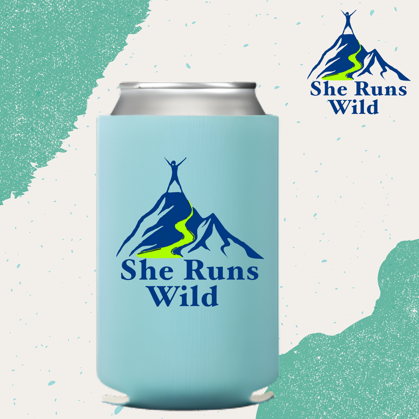 She Runs Wild Koozie