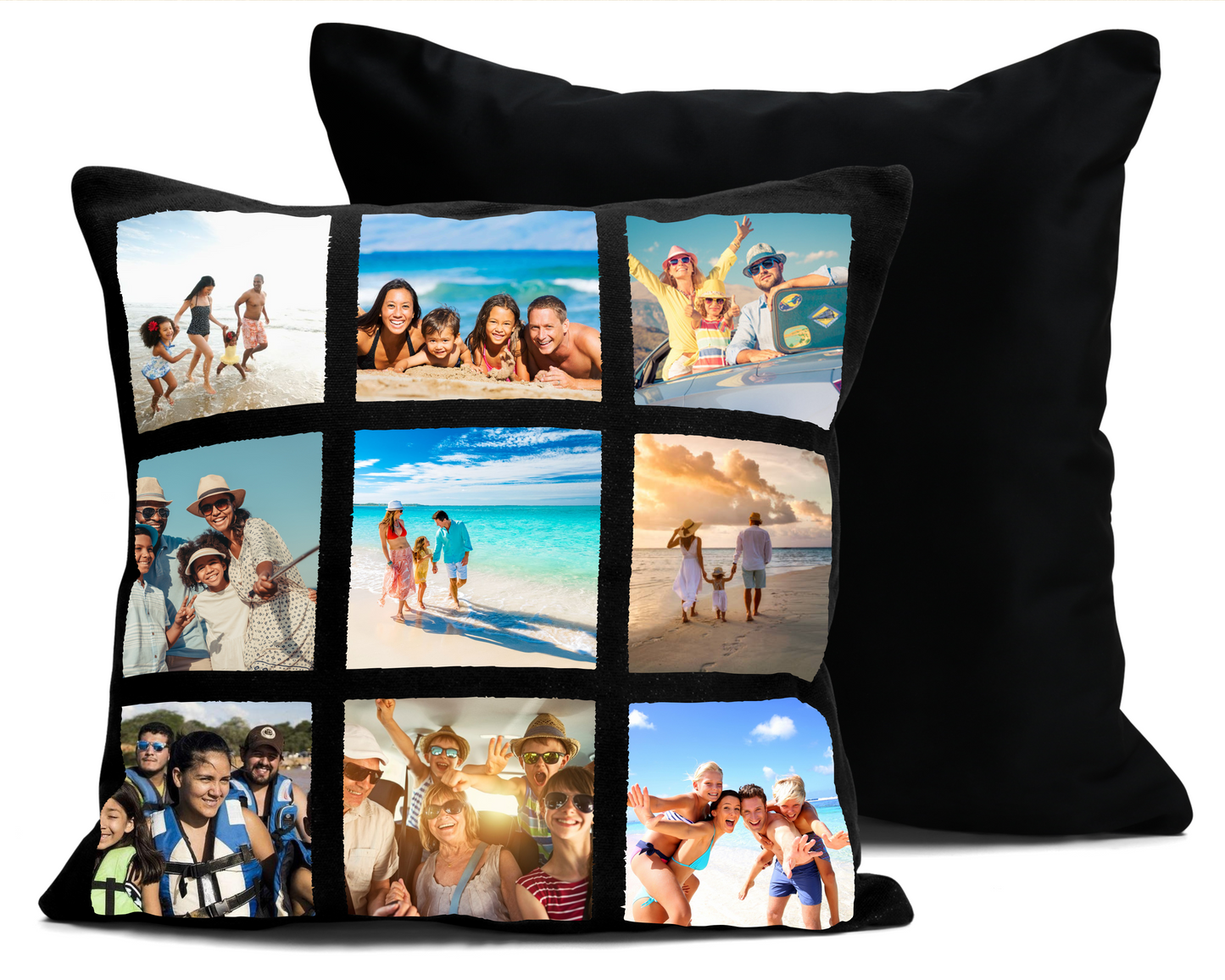 9 Slot Photo Pillow Cover