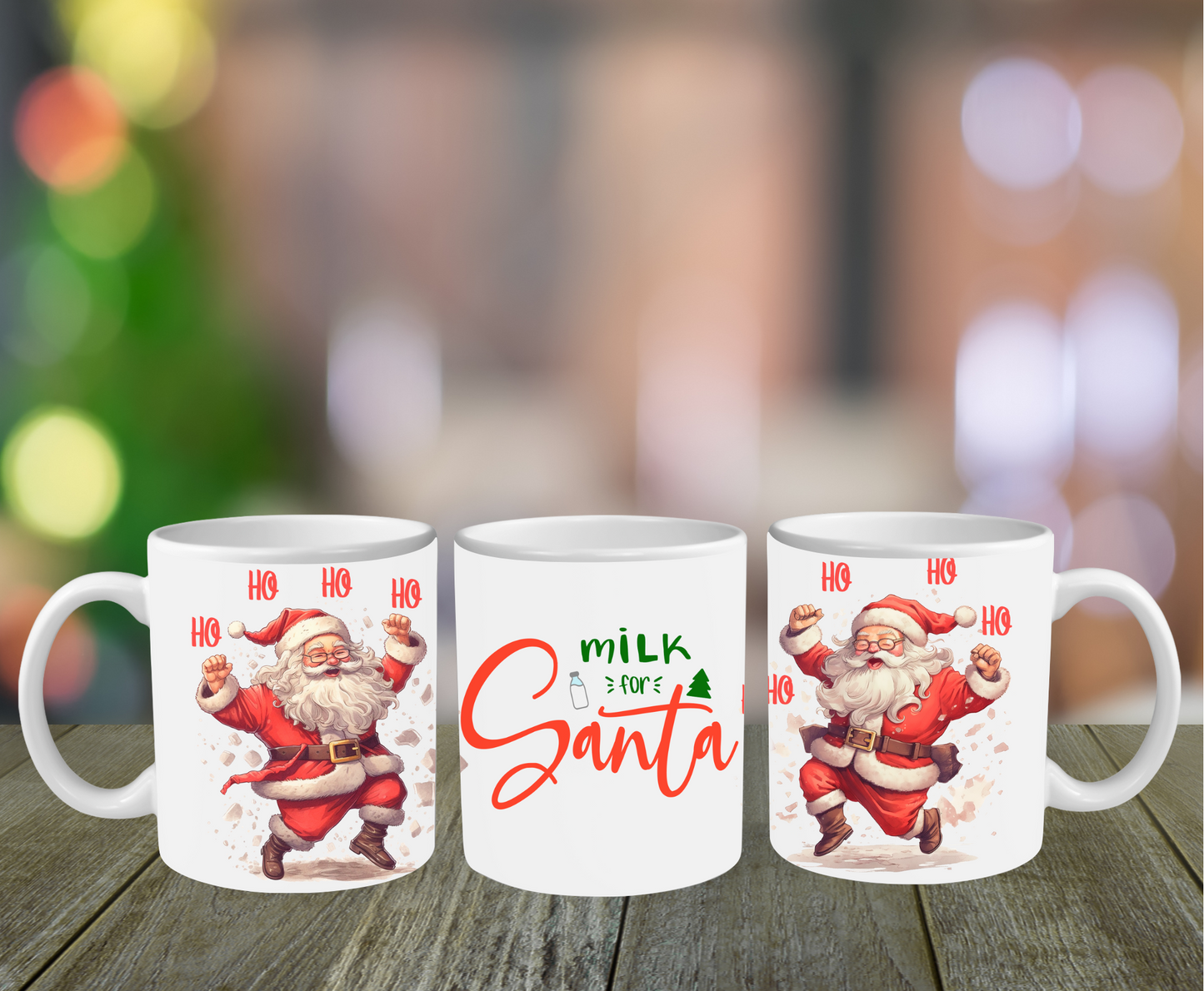 Santa's Milk Mug