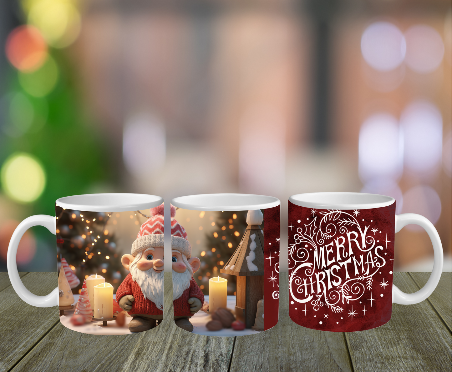 Santa Merry Christmas Mug