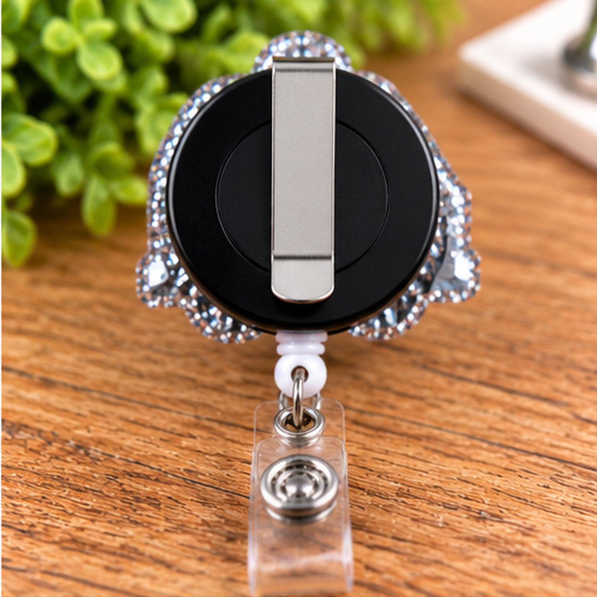 Wee Woo Bus Glitter Ambulance Badge Reel