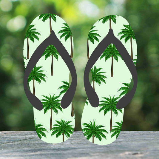 Palm Trees Flip Flops
