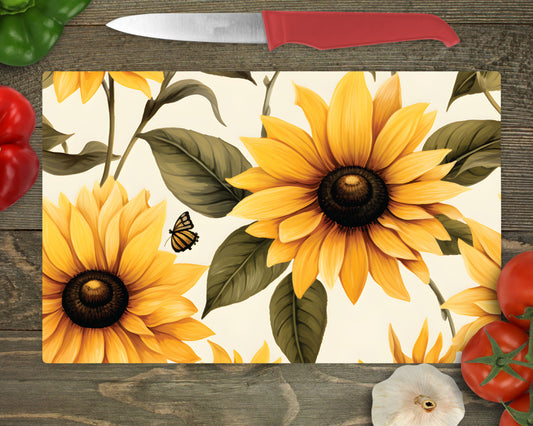 Sunflower Cutting Board