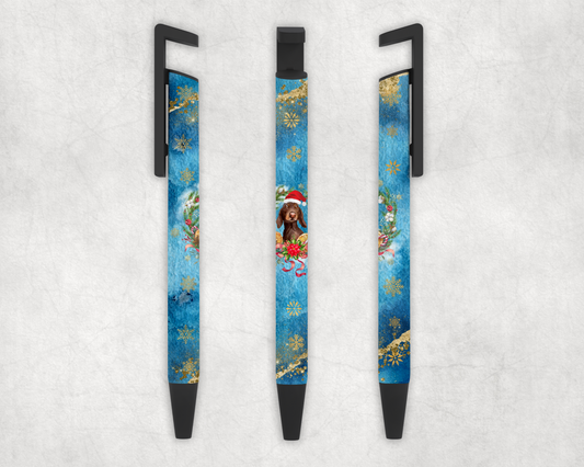 Christmas Dachshund Pen