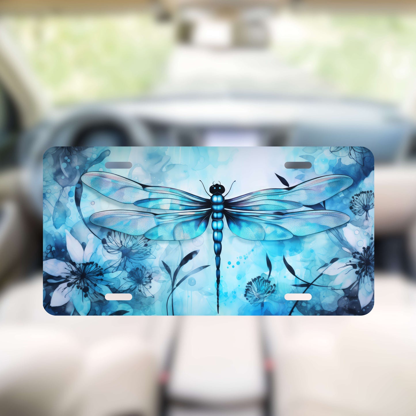 Dragonfly License Plate