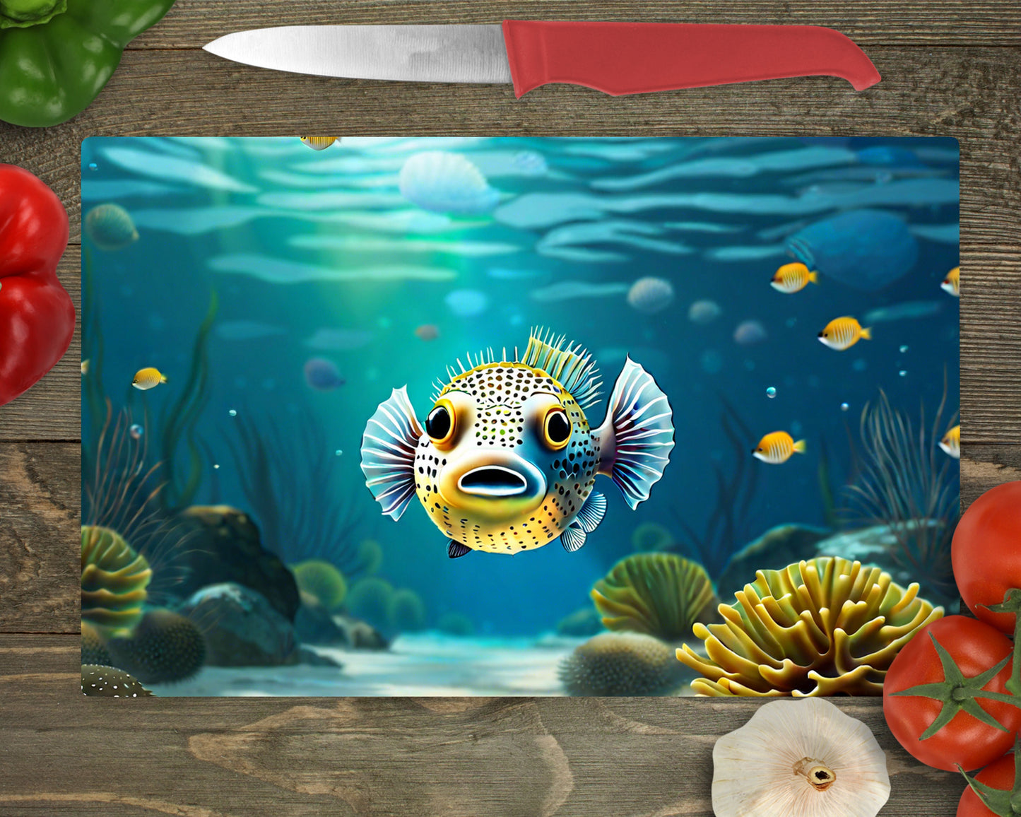 Pufferfish Cutting Board