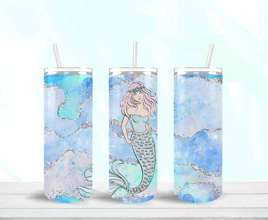 Mermaid Skinny Tumbler