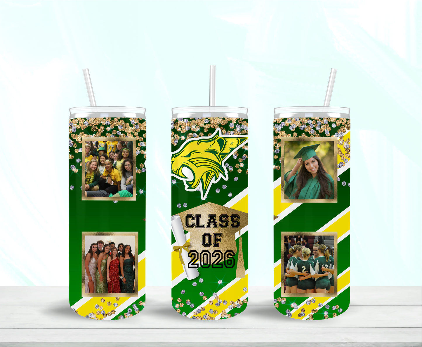 2026 Pinelands Regional High School Graduation Skinny Tumbler