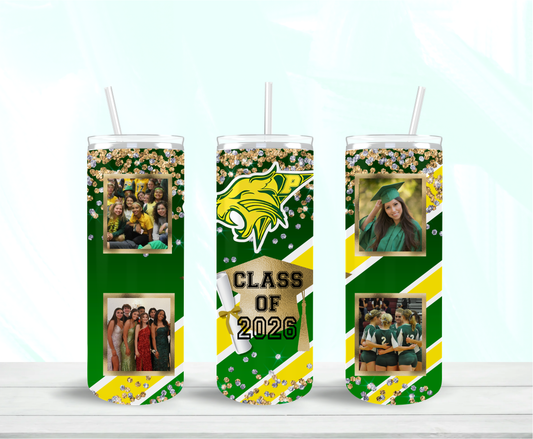 2026 Pinelands Regional High School Graduation Skinny Tumbler