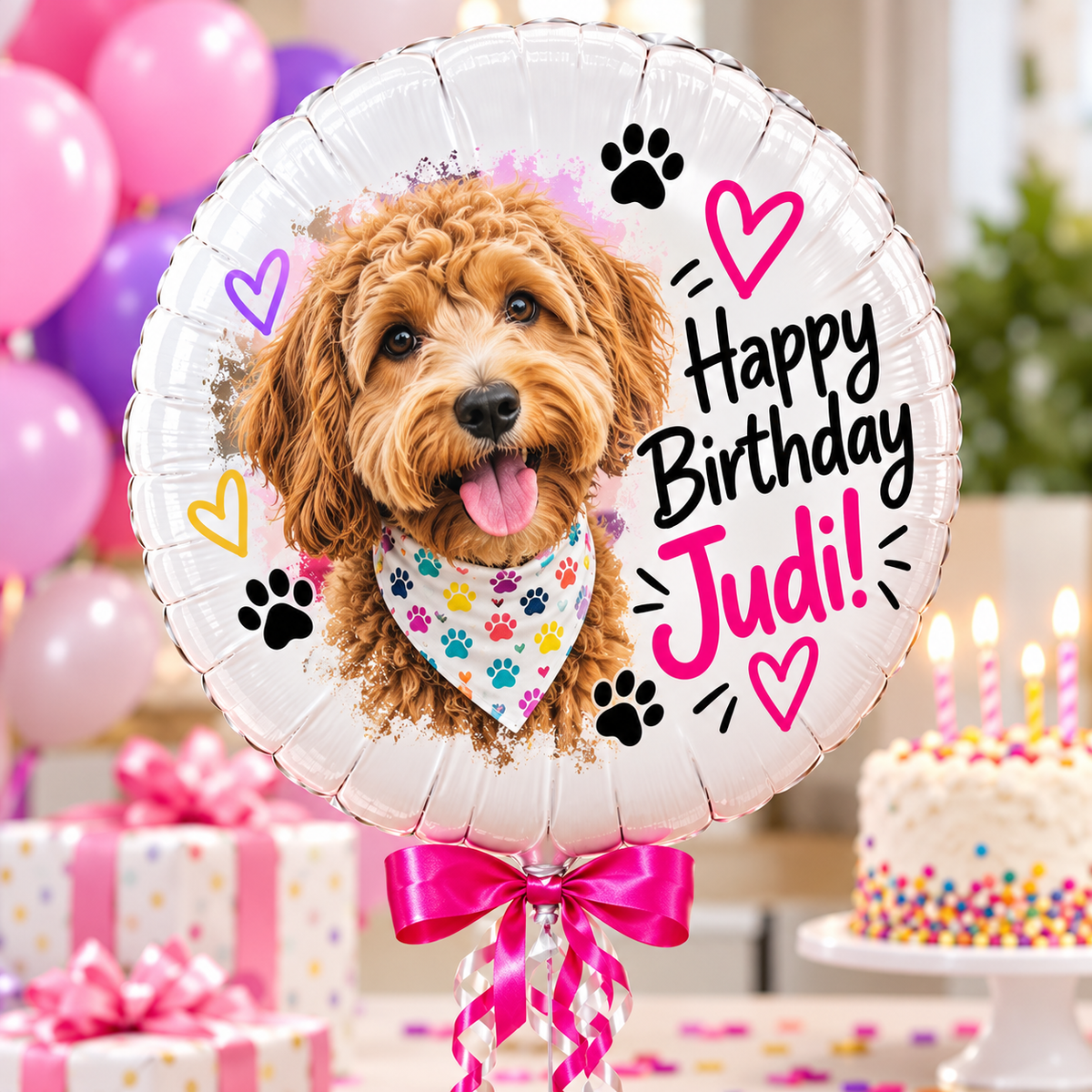 Personalized 18-Inch Photo Mylar Balloon