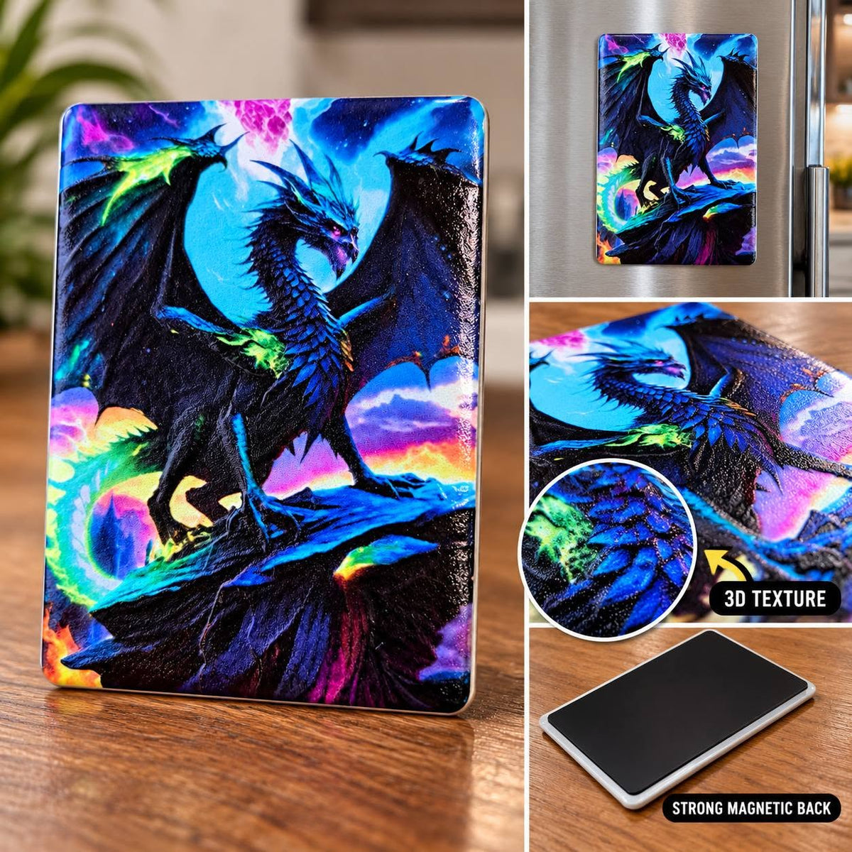 Custom UV Printed Ceramic Magnet – Personalized Photo, Logo or Design