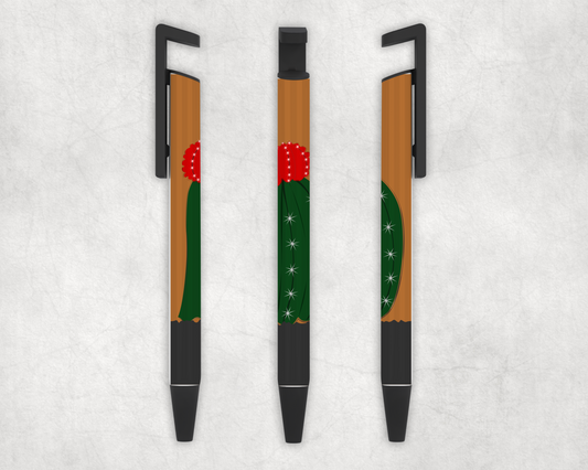 Cactus Green/Red/Brown Pen