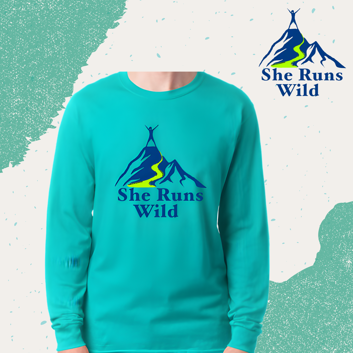 She Runs Wild Long Sleeve T-Shirt
