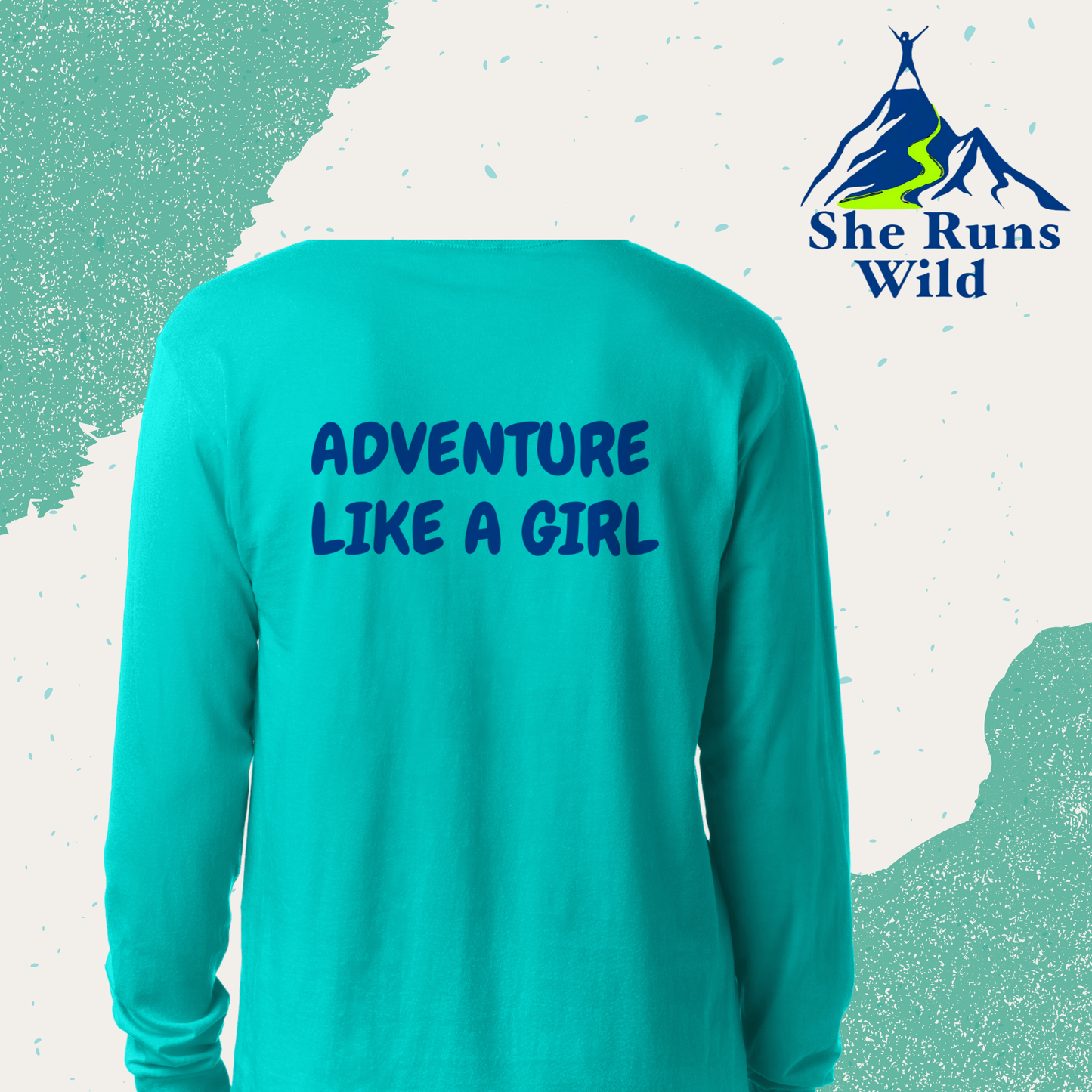 She Runs Wild Long Sleeve T-Shirt