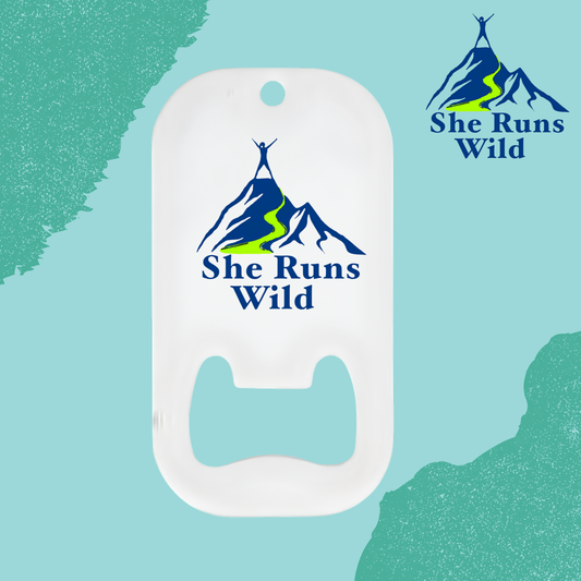 She Runs Wild Bottle Opener
