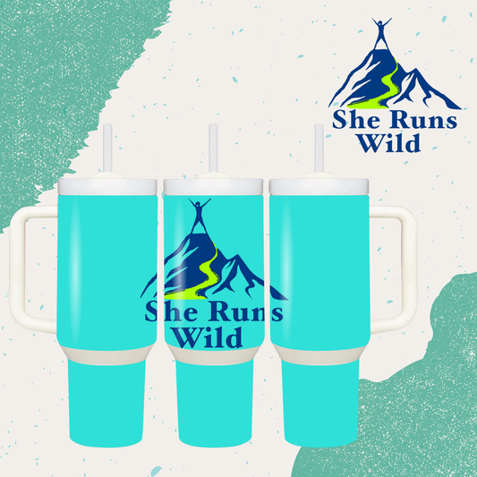 She Runs Wild 40 ounce Tumbler