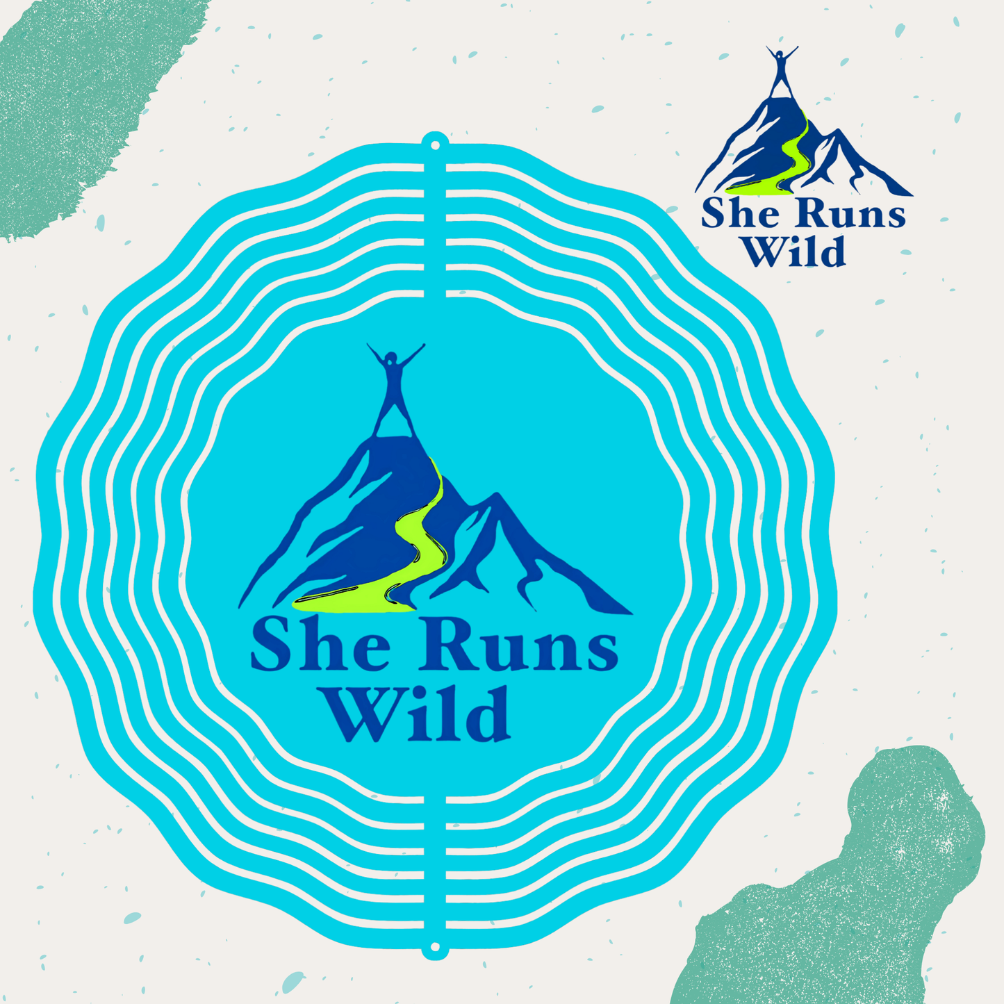 She Runs Wild Wind Spinner