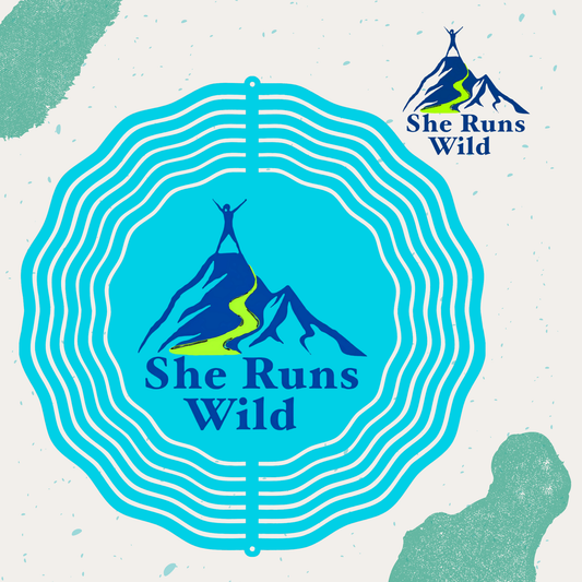 She Runs Wild Wind Spinner