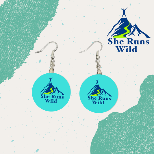 She Runs Wild Round Earrings