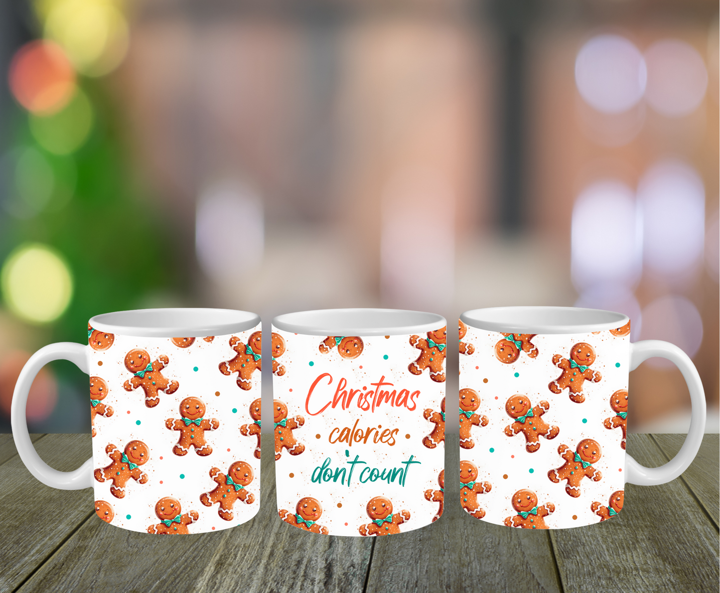 Christmas Calories Don't Count Mug