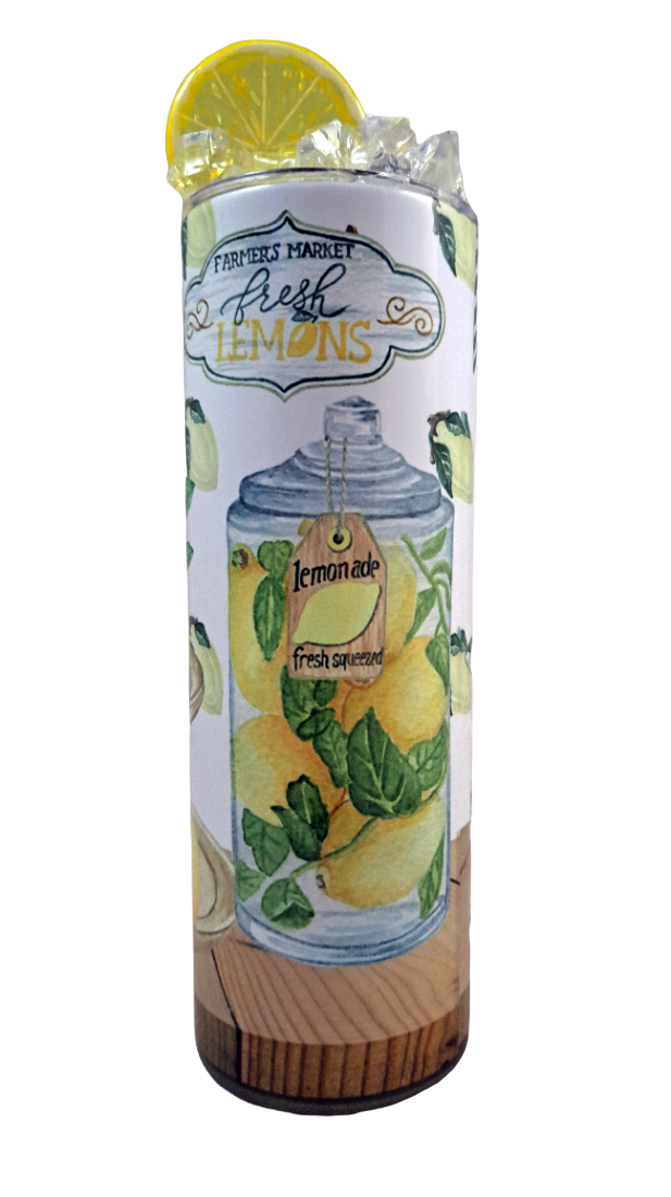 Lemonade Skinny Tumbler