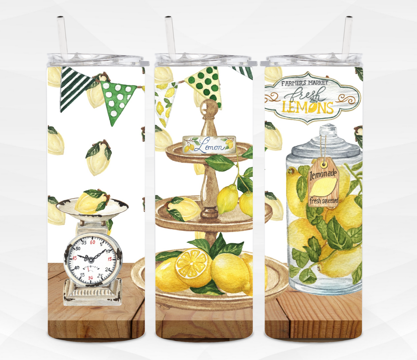 Lemonade Skinny Tumbler