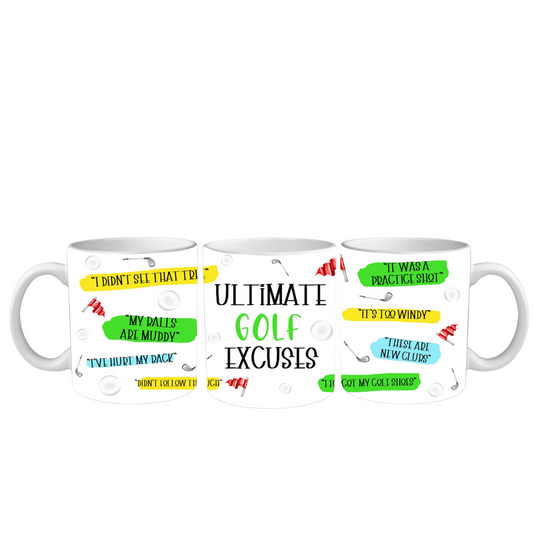 Ultimate Golf Excuses Mug