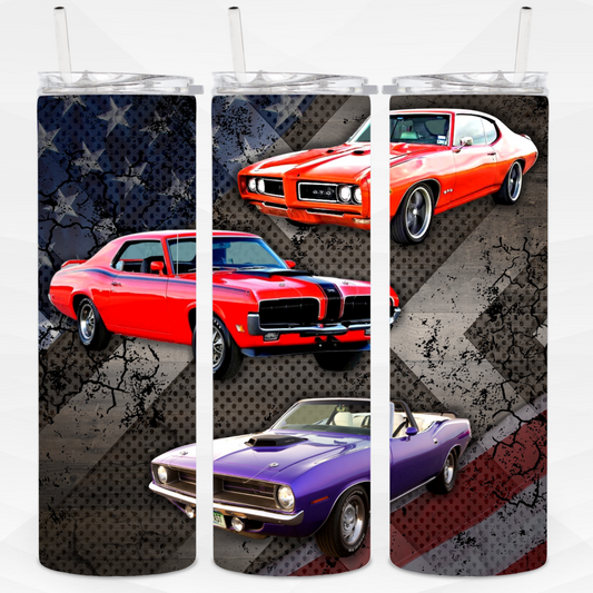 Car Skinny Tumbler