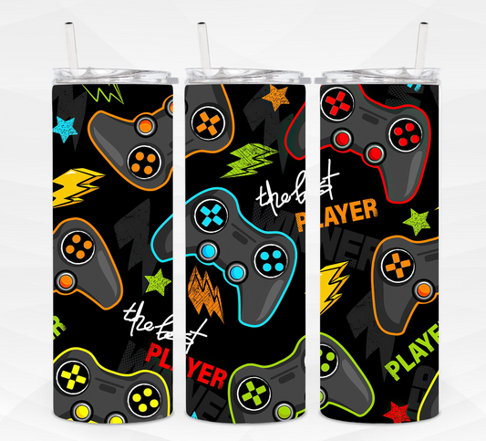 Best Player Skinny Tumbler