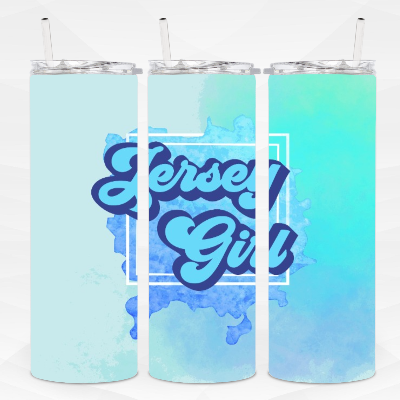 Jersey Girl Skinny Tumbler