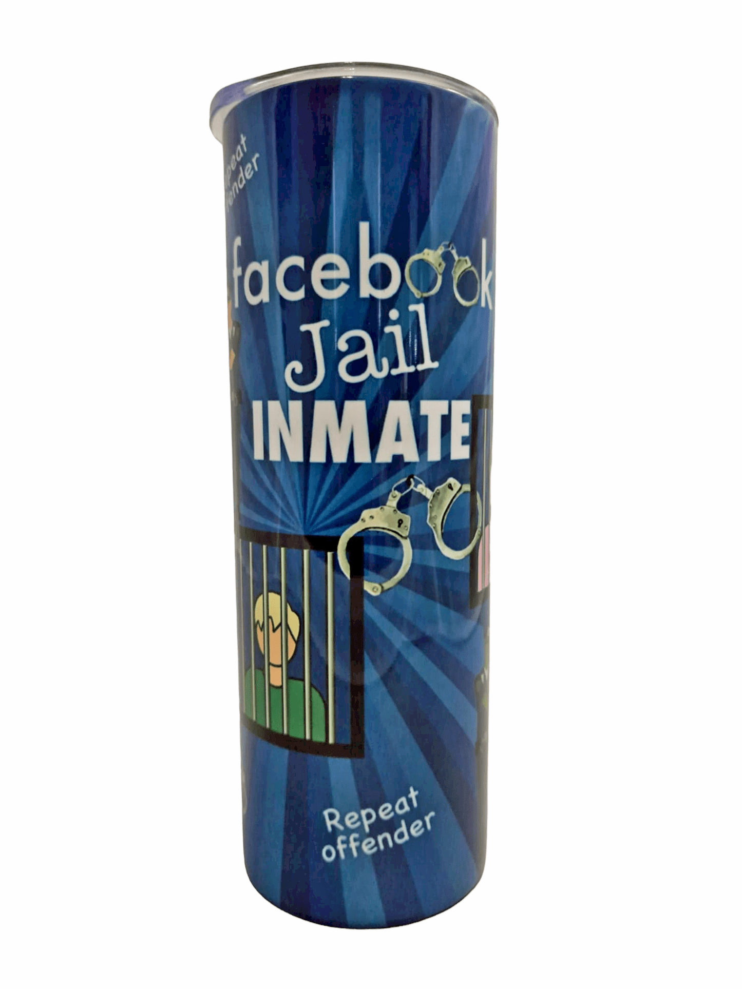 FB Jail Skinny Tumbler