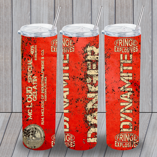 Dynamite Skinny Tumbler